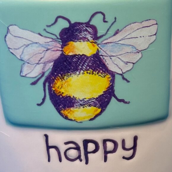Bee Marvelous  🐝 Be Happy ~ Laugh a Little!  Mug ~ Michal Sparks ~ DEMDACO - Picture 3 of 12